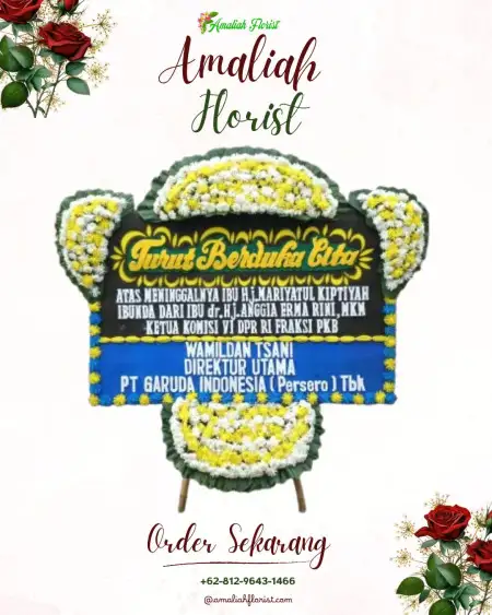 Papan Bunga Duka Sered